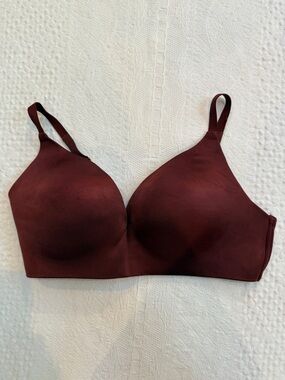 Soma Wireless Push-up Bra 40D Burgundy